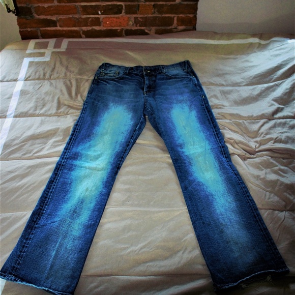 Mavi Matt relaxed Boot Cut Men's Jeans Sz 33/34 - Picture 1 of 6